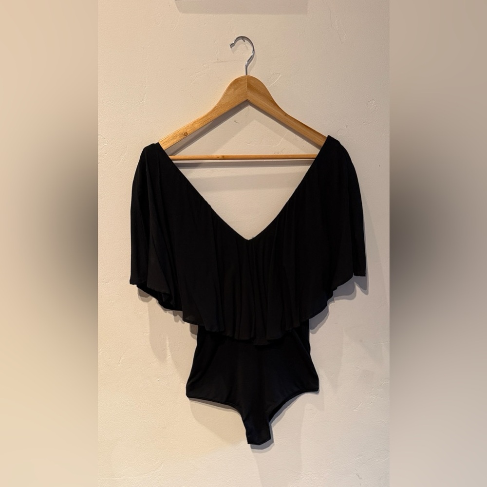 Novella Royale Black “Juliet” Bodysuit - Picture 3 of 4